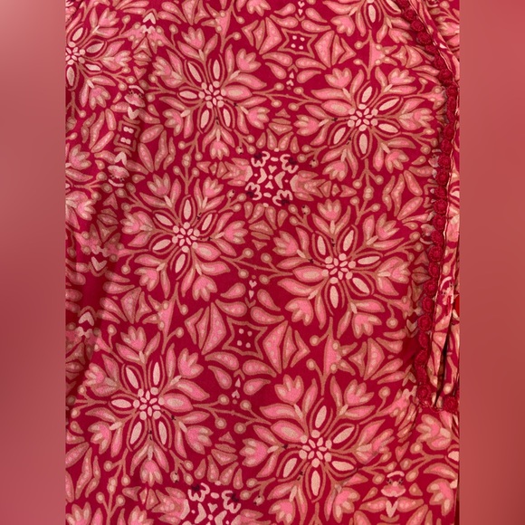 Como Vintage Long Sleeve V Neck Blouse - Picture 9 of 14